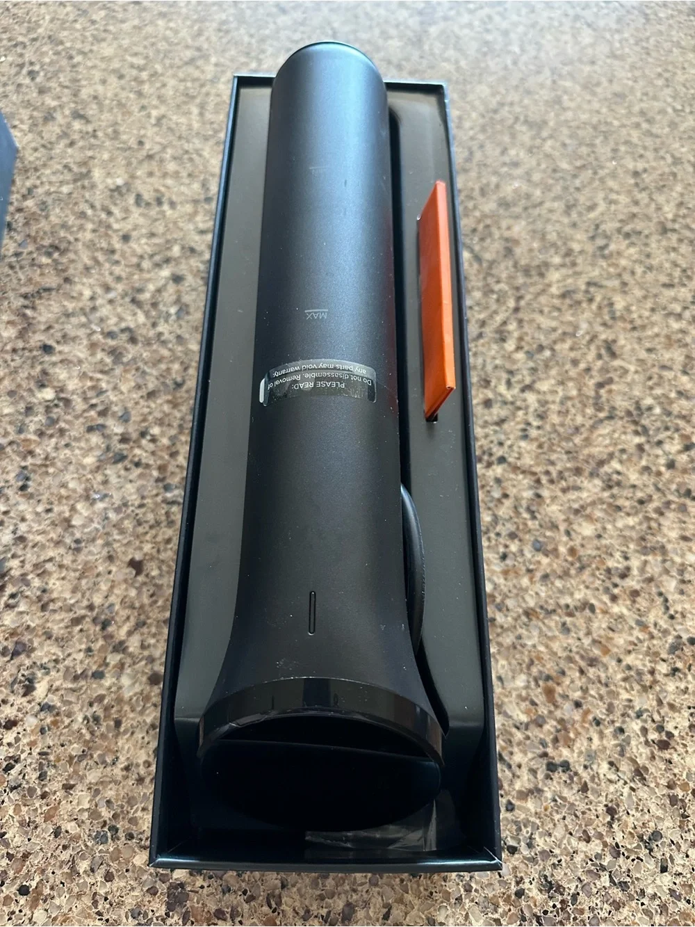 Smart Sous Vide Immersion Circulator in Black and Silver